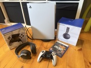 Playstation 5 pad dualsense edge słuchawki pulse 3d gra call off duty