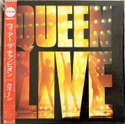 Queen Live NM/NM Japan obi, insert