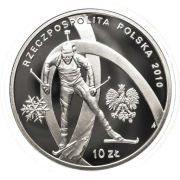 Moneta 10 zł - Polska Reprezentacja Olimpijska - Vancouver - 2010 rok