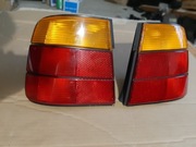 Oryginalne tylnie Lampy BMW E34 Przedlift Hella1 384 009L, 1 384 010R. 