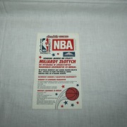 Album NBA 1992 Rok Dunkin Bubble Gum