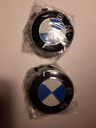 Dekielki do felg BMW 68mm NIEBIESKIE 4szt