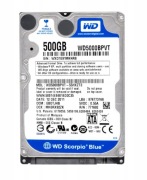 WD SCORPIO BLUE 500GB 5.4k SATA II 2.5' WD5000BPVT