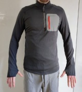 Bluza turystyczna Quechua M/L lekko ocieplana bdb