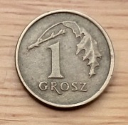 III RP--1 grosz z 1991 r.