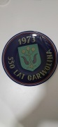 PRL porcelanowy talerz pamiątkowy – 1973 Garwolin 550 lat – Pruszków
