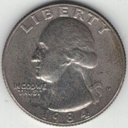 USA quarter dollar 25 centów 1984 D - nr 1