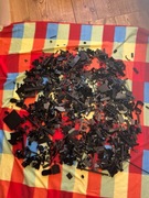 Lego mix czarnych klocków, 2.2 KG