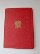 Legitymacja srebny krzyż zasługi 1969