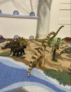 Schleich dinozaur dinozaury Safari dżungla dywanik mata zestaw xxl