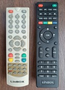 Piloty zdalnego sterowania do urządzeń TV SAT Linbox 3818-7819 , HD1 , HD2