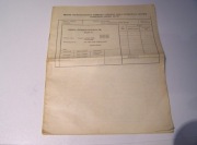 Karta procesu technologicznego naprawy Skoda 706RT