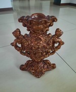 Figurka Wazon waga PRL, odlew z aluminium 