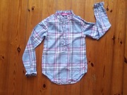 Koszula dziewczęca Joules 128 błękitna krata