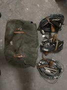 Zestaw odciągów do masztu antenowego ze zwijakami i torbą