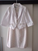 Komplet damski bolerko , marynarka + sukienka 