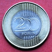 200 Forintów 2009 r -  Węgry  Most Łańcuchowy     stan !!!