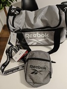 Torba sportowa + listonoszka Reebok. Na siłownię. Nowy zestaw.
