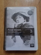 Ponad słowami 3 zakres podstawowy i rozszerzony Część 2