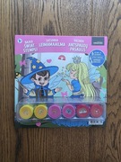 Crelando Książeczka kreatywna i stempelki dla dzieci w wieku 3+ Bajki