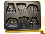 Blacha do pieczenia, słonik, choinka, misiu