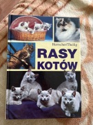 Rasy kotów Herrscher Theilig książka koty rasowe kotki album