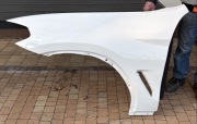 Błotnik przedni lewy prawy BMW G01 X3 G02 X4 LCI Lift IGŁA A300 Alpinweiss