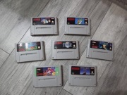 Gry Nintendo Snes 7szt