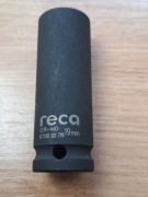 Nasadka udarowa RECA , długa 6-kątna 1/2'' 19mm  NOWA