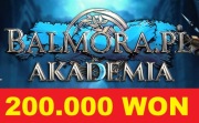 AKADEMIA BALMORA WONY 200.000 WON WONÓW WONY 200k won BALMORA.PL AKADEMIA