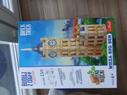BRICK TRICK Buduj z cegły WIEŻA BIG BEN 210szt Prawdziwych Cegieł 6+