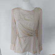 Kremowa bluzka Heine rozmiar 38