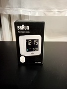 BUDZIK ELEKTRONICZNY BRAUN BC08W ALARM DRZEMKA