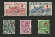 KOLONIE  FRANCUSK - TUNEZJA 1946, CZER. KRZYZ **/*