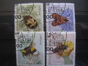 Owady 712 - 715 pełna guma stan bdb