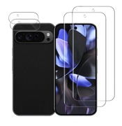 Folia na ekran 2x szkło hartowanego + 2x osłona aparatu do Pixel 9 Pro