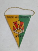 Proporczyk BKS Stal Bielsko-Biała mały (PRL)