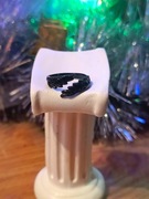 Nowy czarny pierścionek skrzydła punk rock Gothic lolita emo regulowany