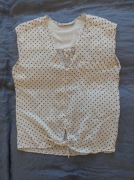 Bluzka koszula oversize w kropki Zara Trafaluc | XS