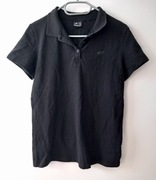 Koszulka polo męska 4F czarna roz.L wymiary opis