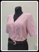 Koszula marynarka żakiet pudrowy róż elegancka 42 XL i 44 XXL