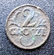 LICYTACJA BEZ CENY MINIMALNEJ MONETA 2 grosze 1925 Polska
