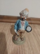 Klaun figurka porcelanowa "pan bębenek"