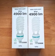 Dwie żarówki studyjne 