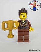 LEGO minifigurka Ninjago Dareth 2026 rok - okazjonalna na 15 lecie Ninjago