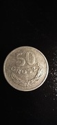 50 gr z PRL z roku 1973 Orzeł bez korony