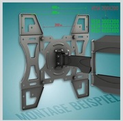 Adapter uchwytu do TV z VESA 200x200 na 400x400 300x300 400x200