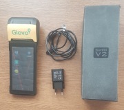 Terminal płatniczy android Sunmi V2 Glovo LTE GPS z drukarką terminczną