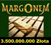 MARGONEM SYBERIA GOLD 3,5G 3.500.000.000 ZŁOTA GOLDA ZŁOTO PRYWATNY SERWER