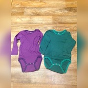 Body 2szt dł. rękawem H&M organic cotton r.86 (36)